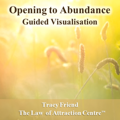 AUDIO: Opening to Abundance (MP3 Audio Recording), Tracy Friend
